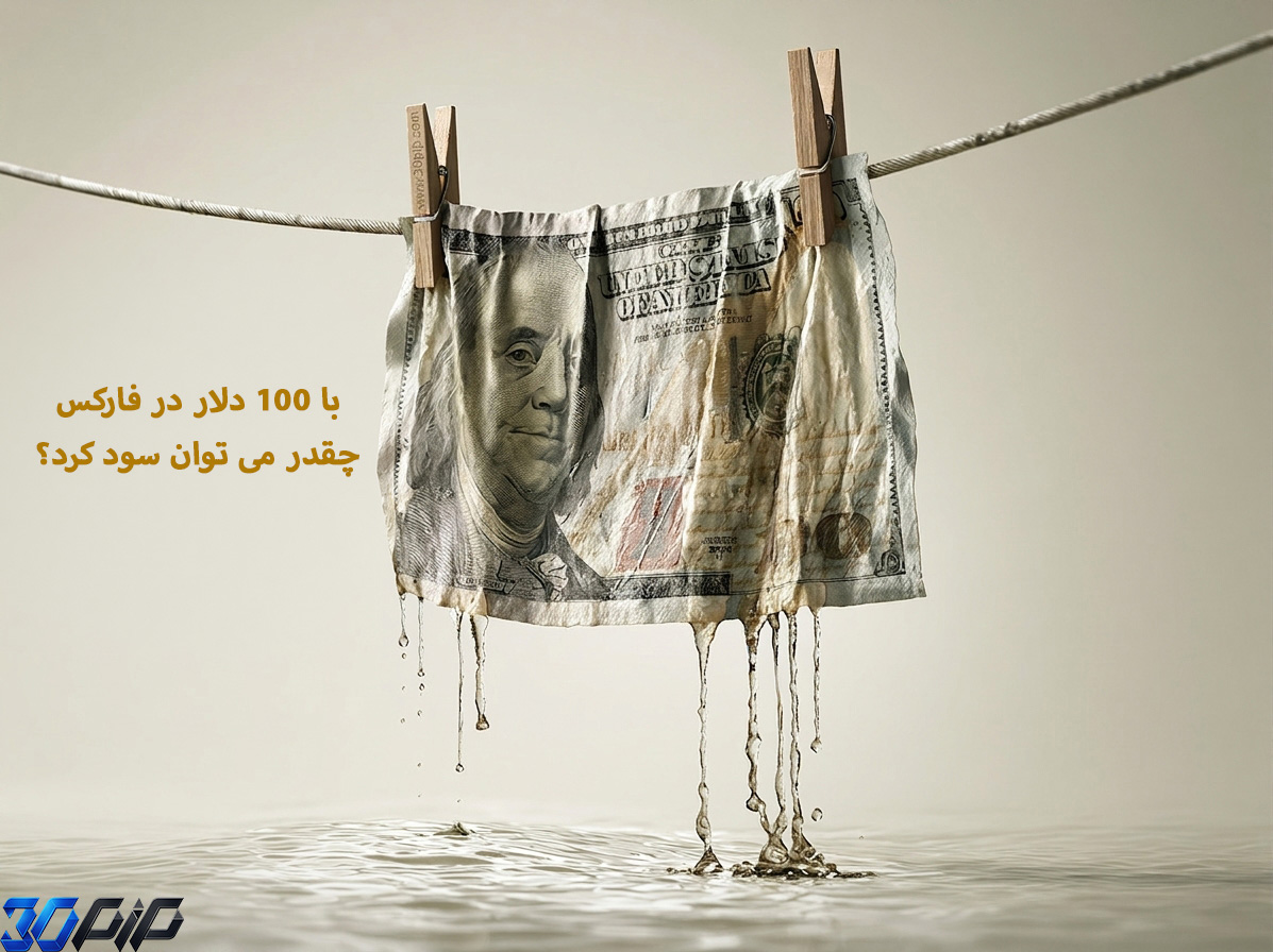 با 100 دلار در فارکس چقدر می‌توان سود کرد؟