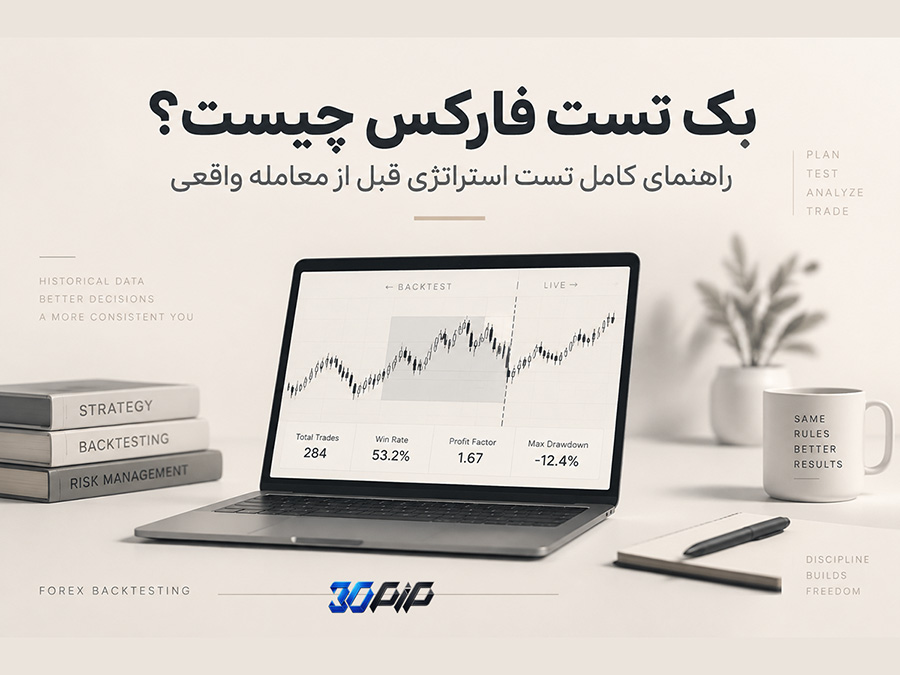 بک تست فارکس چیست؟ راهنمای کامل تست استراتژی قبل از معامله واقعی