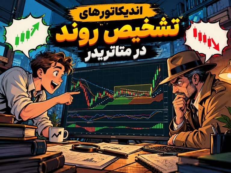اندیکاتورهای تشخیص روند در متاتریدر